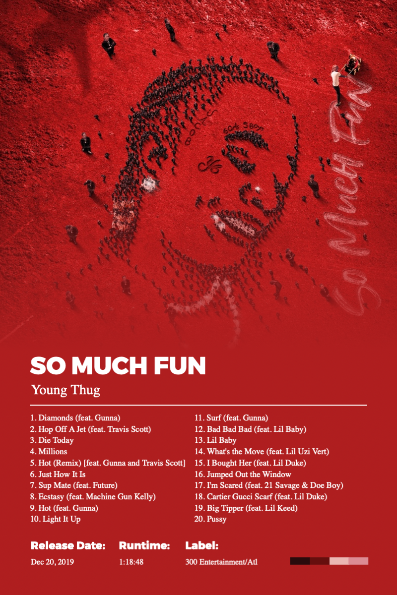 Album poster for So Much Fun (Deluxe) by Young Thug