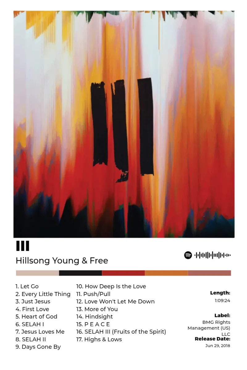 Album poster for III by Hillsong Young & Free