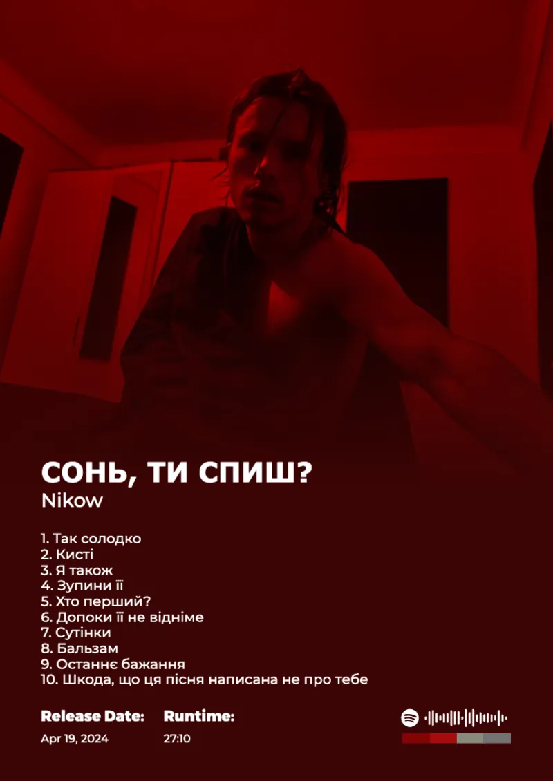 Album poster for Сонь, ти спиш? by Nikow
