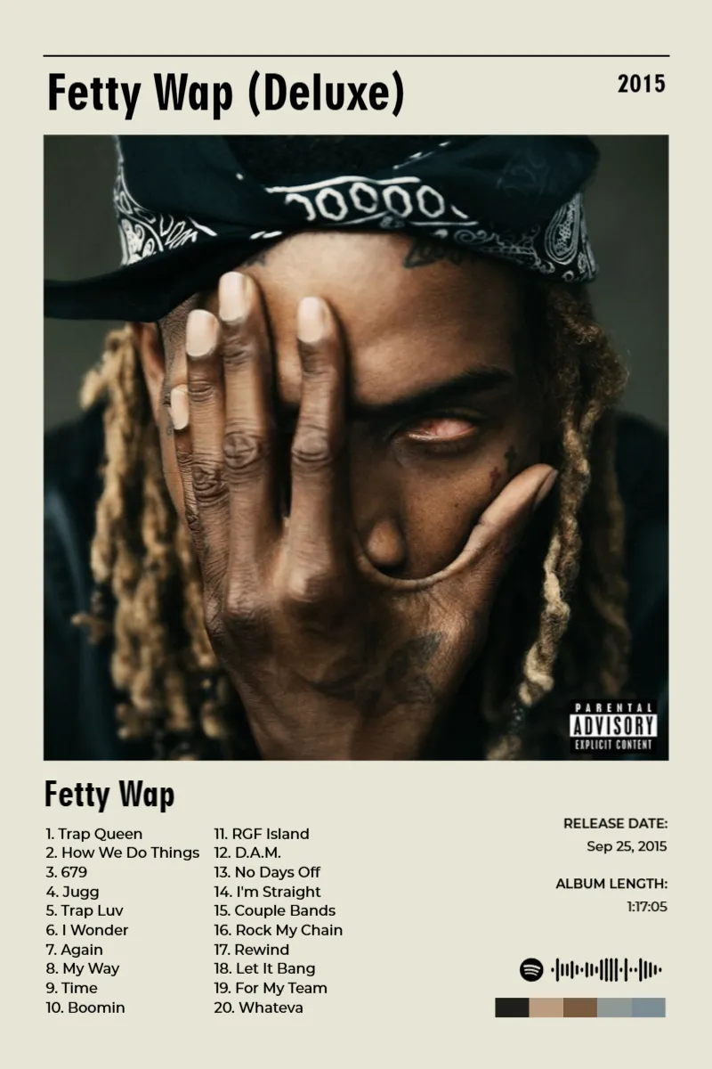 Fetty Wap (Deluxe) · Fetty Wap (Deluxe) · Fetty Wap · 2:3 Album poster for Fetty Wap (Deluxe) by Fetty Wap