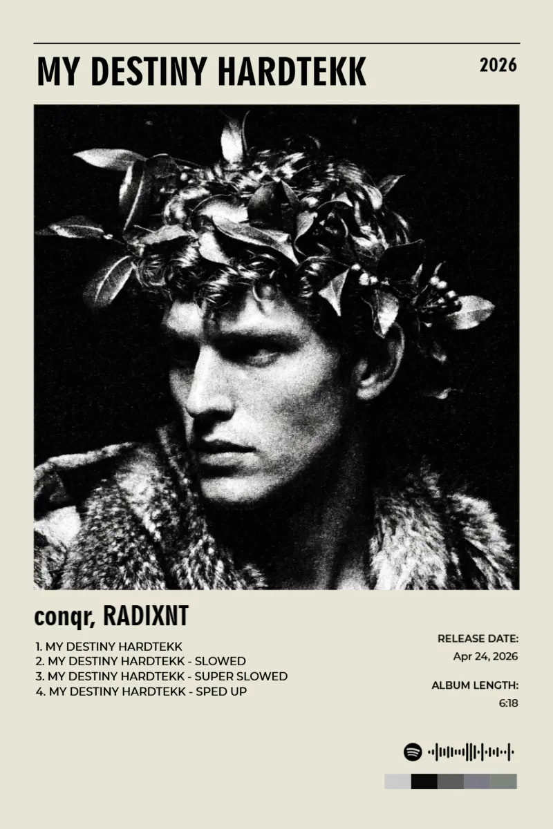 Album poster for MY DESTINY HARDTEKK by conqr, RADIXNT