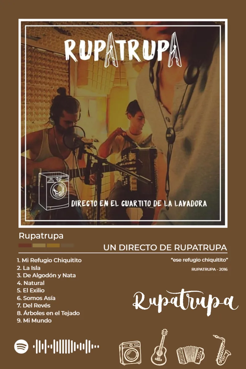 Directo en el Cuartito de la Lavadora