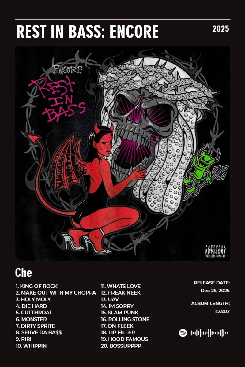 Album poster for REST IN BASS: ENCORE by Che
