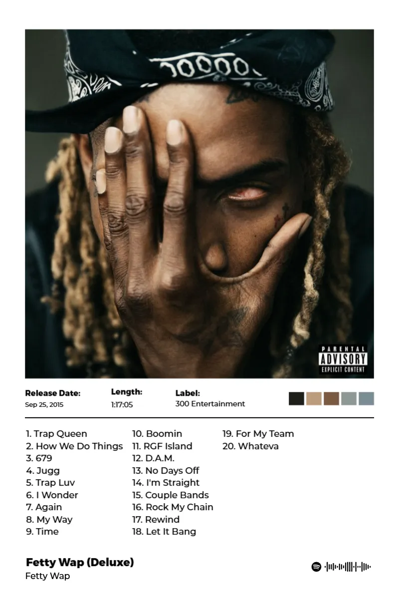 Fetty Wap (Deluxe) · Fetty Wap (Deluxe) · Fetty Wap · 2:3 Album poster for Fetty Wap (Deluxe) by Fetty Wap