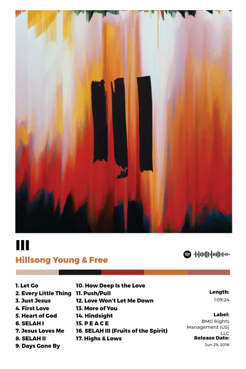 Album poster for III by Hillsong Young & Free