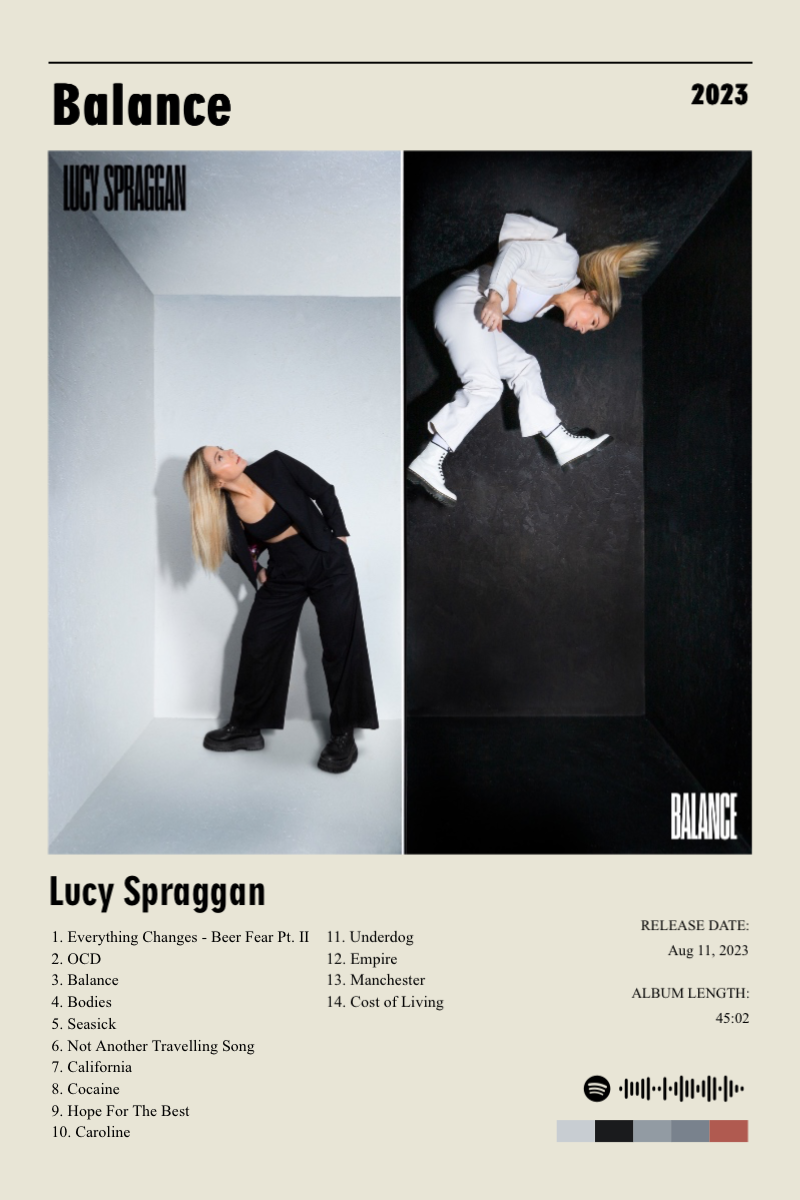 Album poster for Balance by Lucy Spraggan