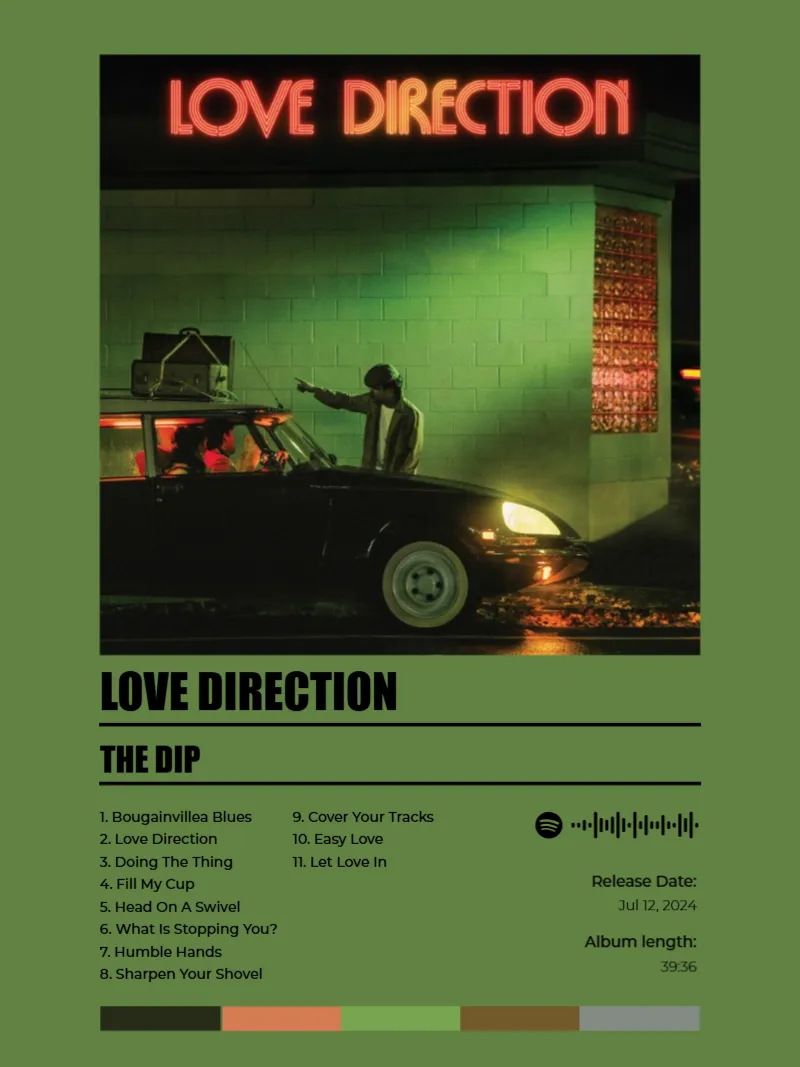 Album poster for Love Direction by The Dip