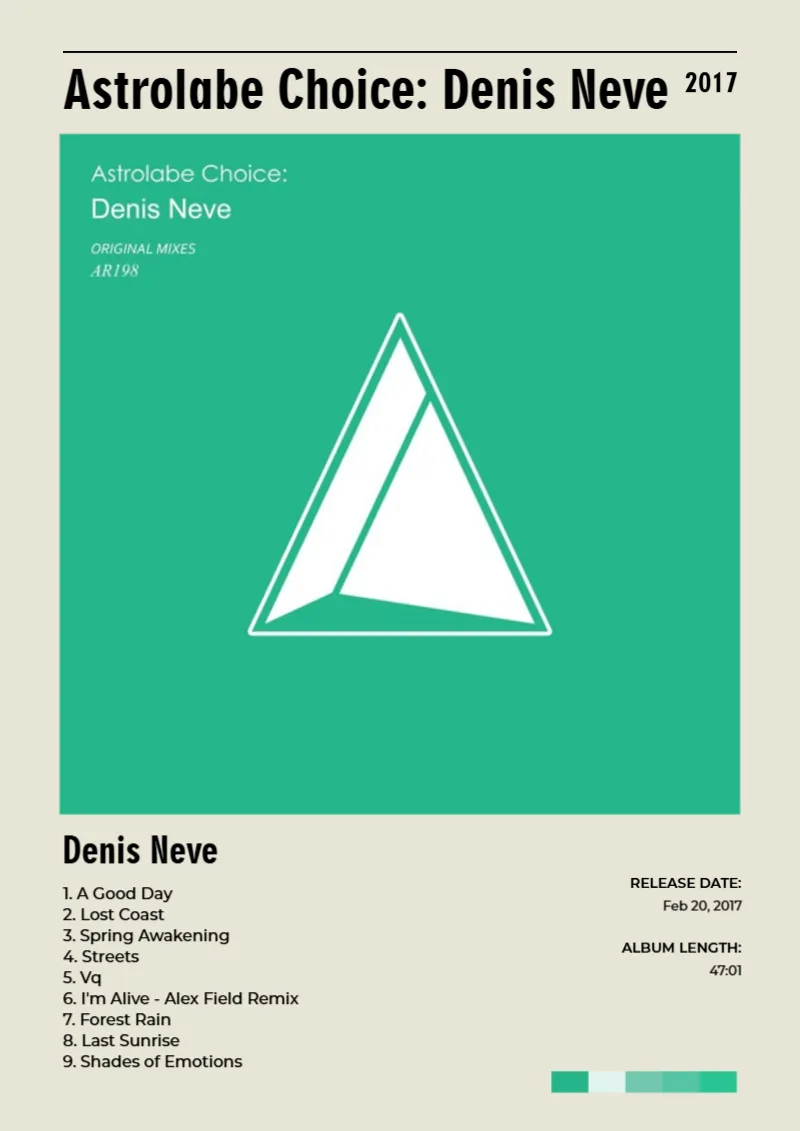 Album poster for Astrolabe Choice: Denis Neve by Denis Neve