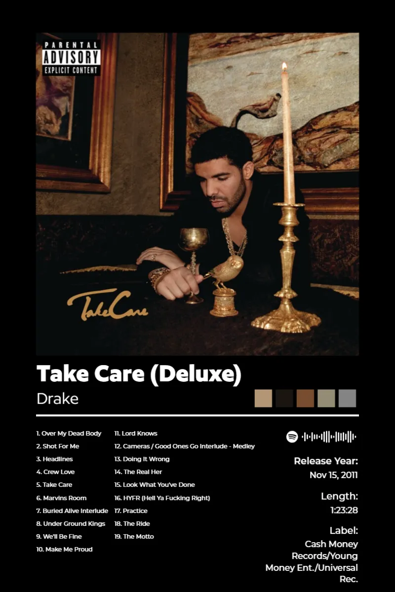 Take Care (Deluxe) · Take Care (Deluxe) · Drake · 2:3 Album poster for Take Care (Deluxe) by Drake
