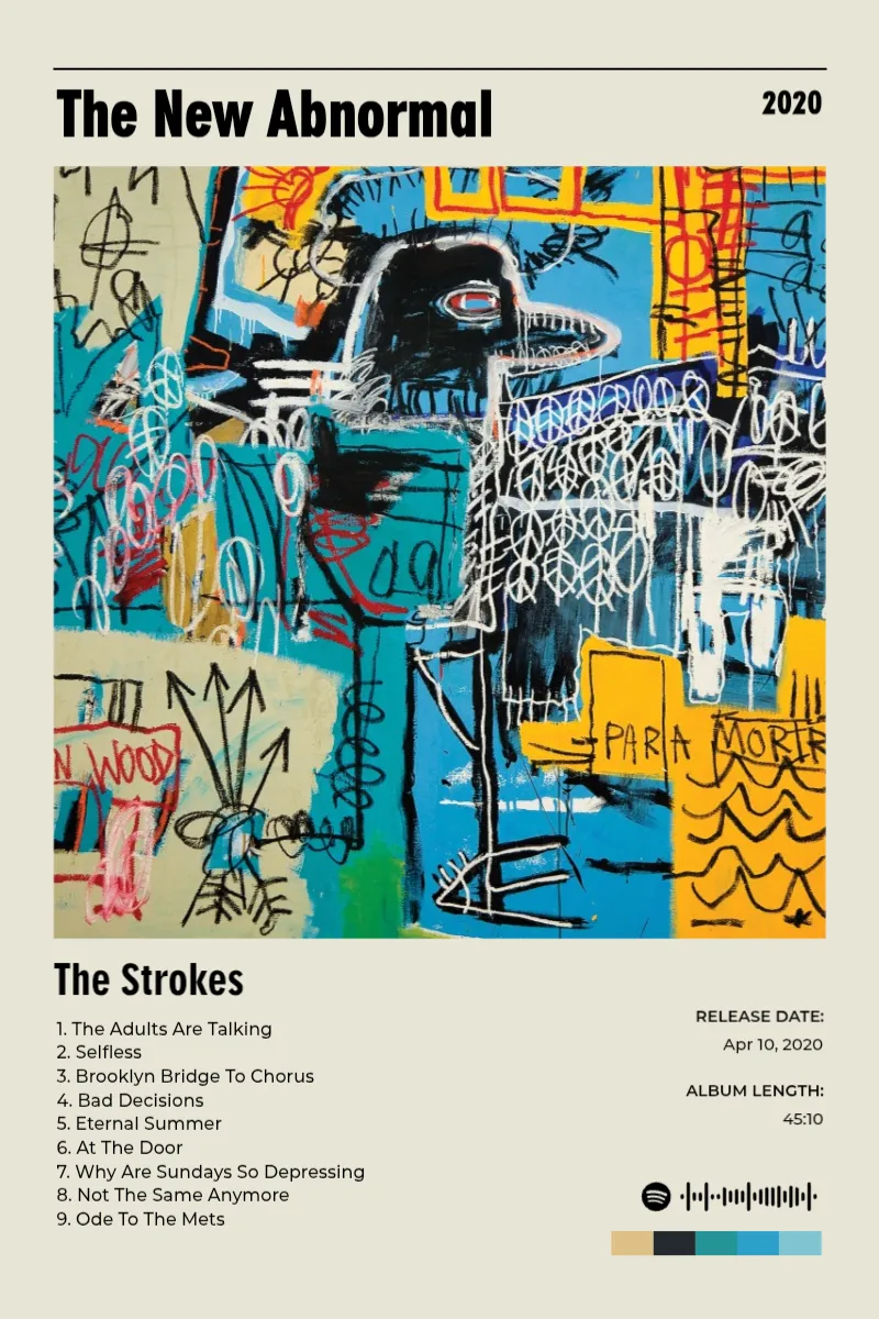 Album poster for The New Abnormal by The Strokes