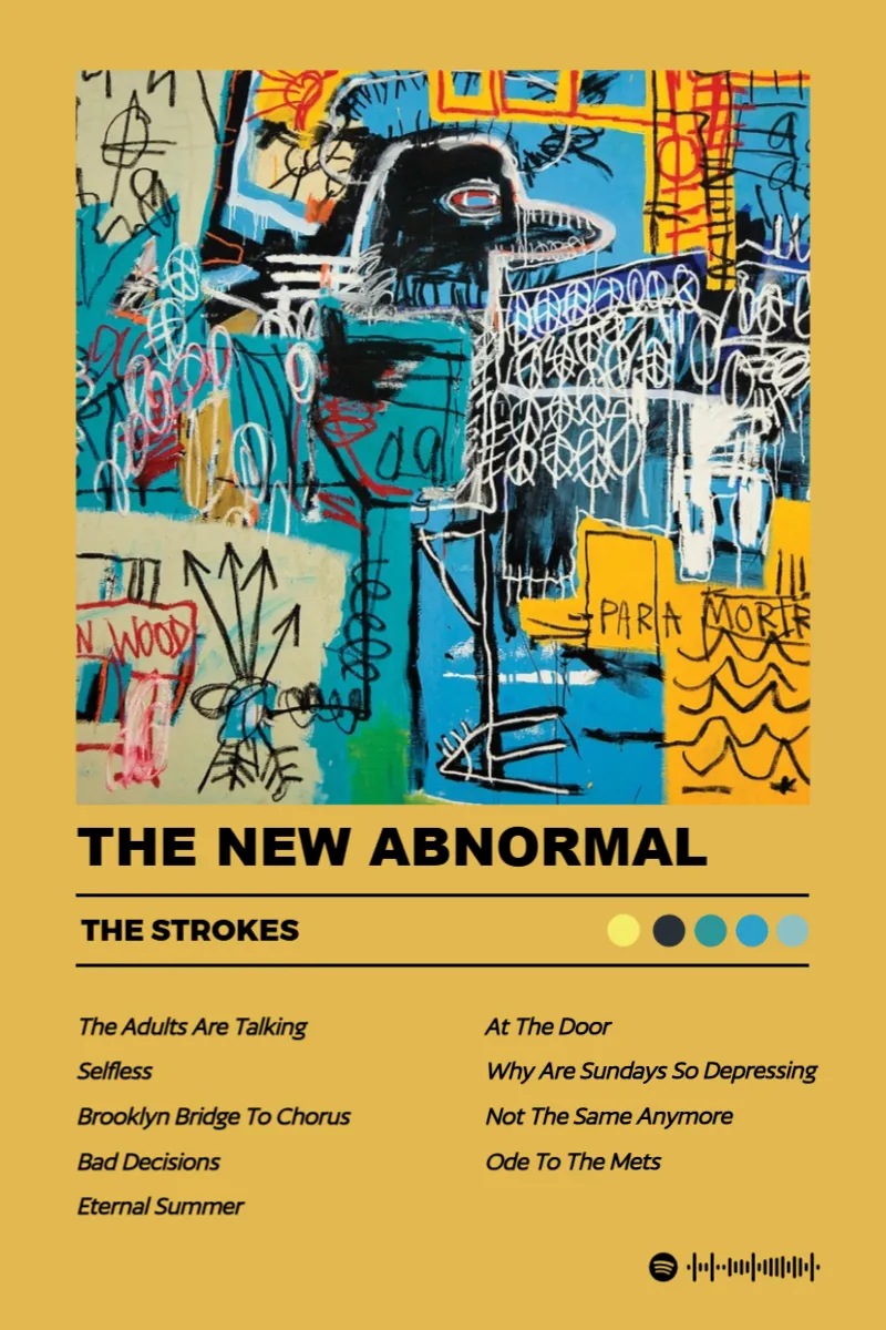 Album poster for The New Abnormal by The Strokes