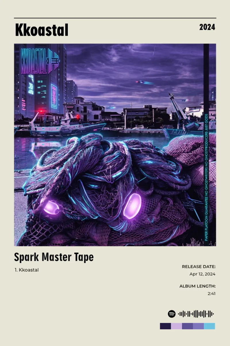 Album poster for Kkoastal by Spark Master Tape