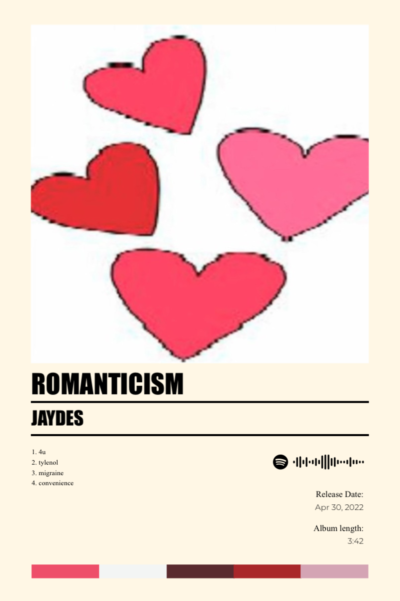 Album poster for romanticism by jaydes