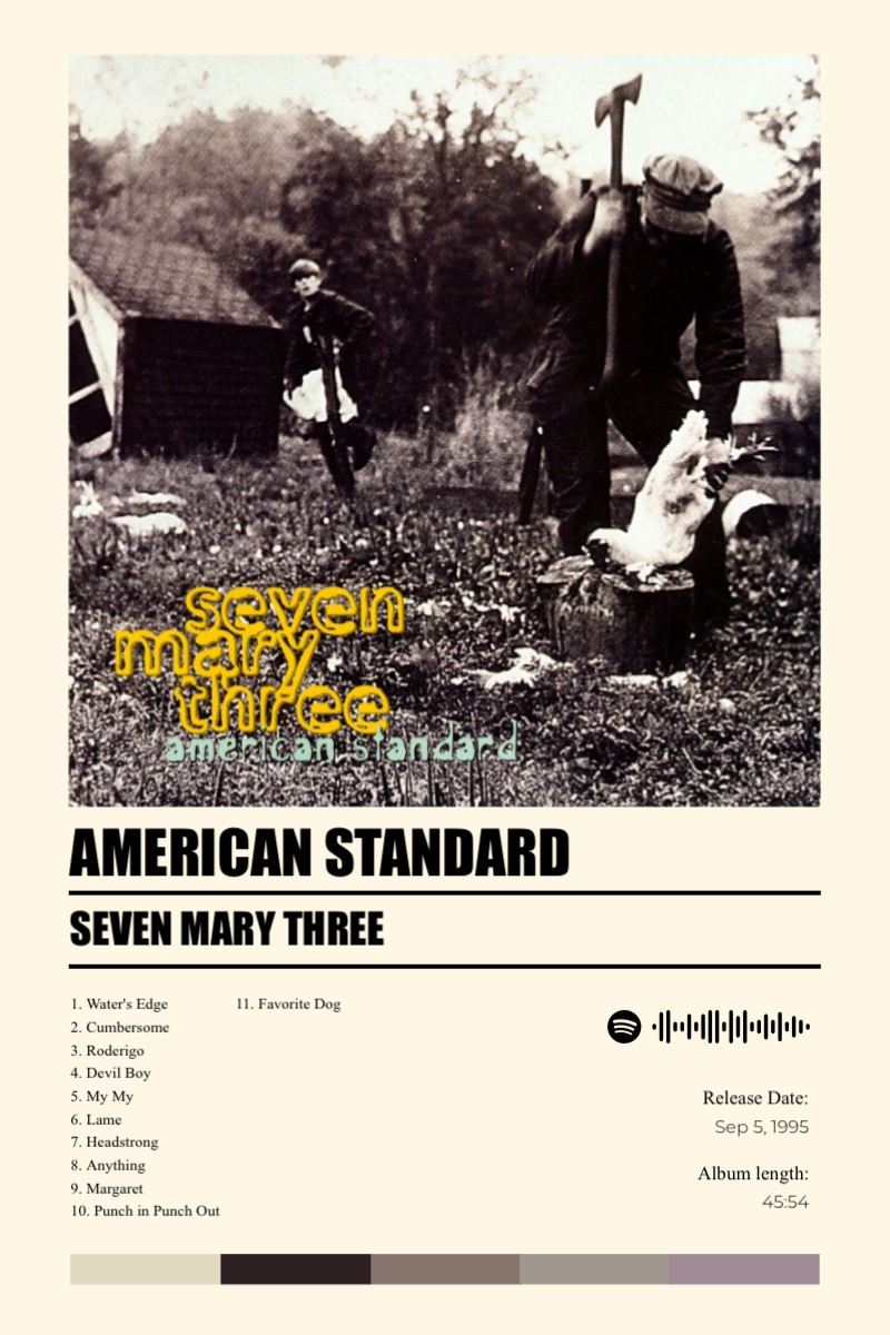 Album poster for American Standard by Seven Mary Three