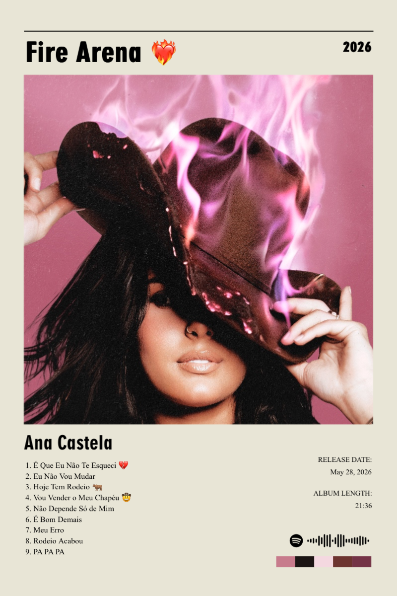 Album poster for Fire Arena ❤️🔥 by Ana Castela