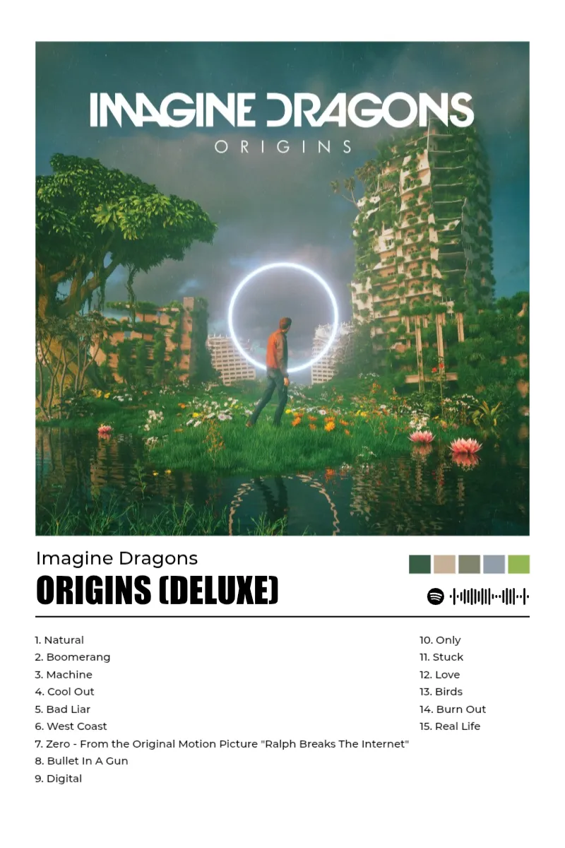 Album poster for Origins (Deluxe) by Imagine Dragons