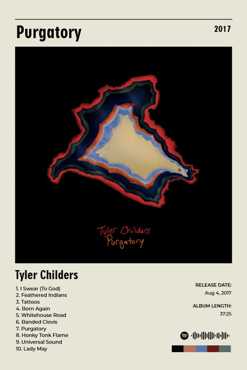 Purgatory · Purgatory · Tyler Childers · 2:3 Album poster for Purgatory by Tyler Childers