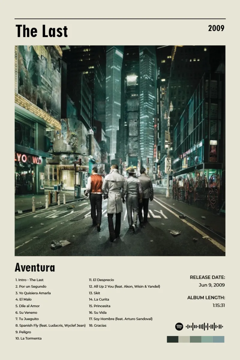 Album poster for The Last by Aventura