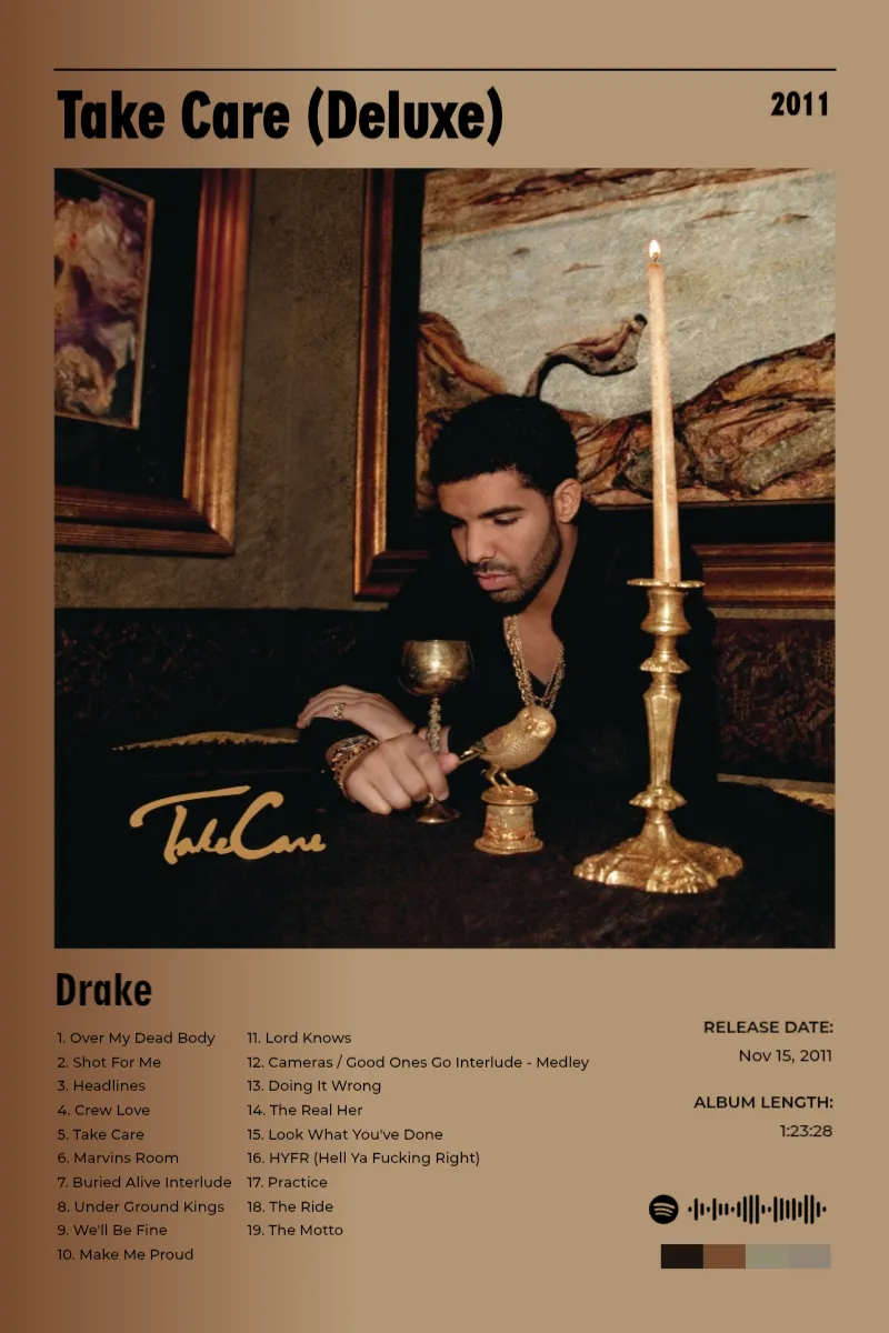 Take Care (Deluxe) · Take Care (Deluxe) · Drake · 2:3 Album poster for Take Care (Deluxe) by Drake