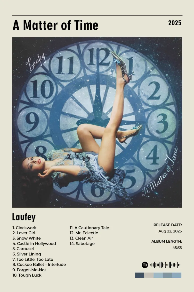 A Matter of Time · A Matter of Time · Laufey · 2:3 Album poster for A Matter of Time by Laufey