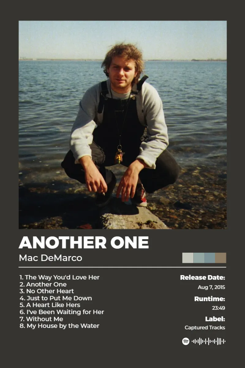 Another One · Another One · Mac DeMarco · 2:3 Album poster for Another One by Mac DeMarco
