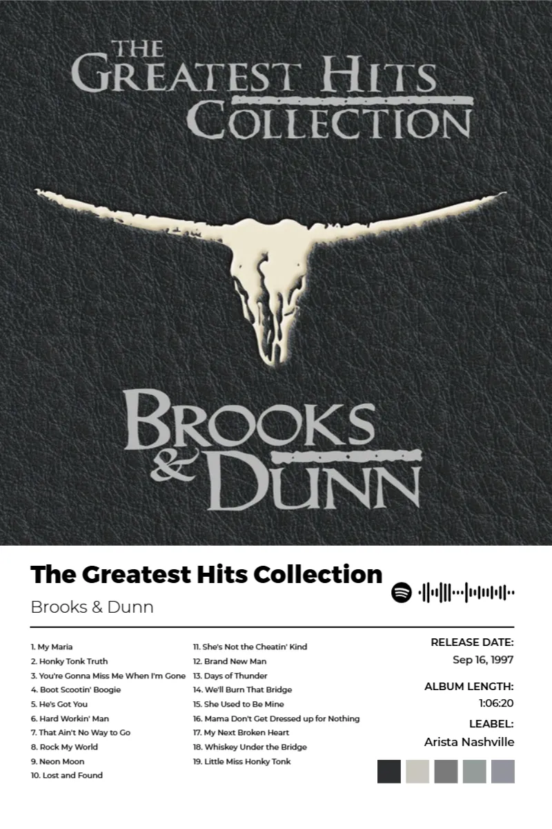 The Greatest Hits Collection · The Greatest Hits Collection · Brooks & Dunn · 2:3 Album poster for The Greatest Hits Collection by Brooks & Dunn