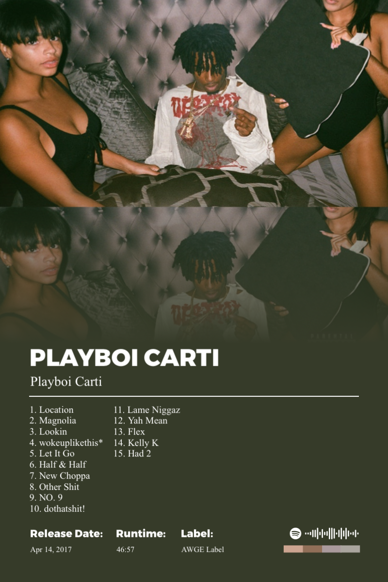 Album poster for Playboi Carti by Playboi Carti