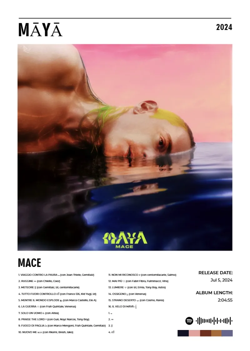 MĀYĀ — ejemplo de póster de la comunidad