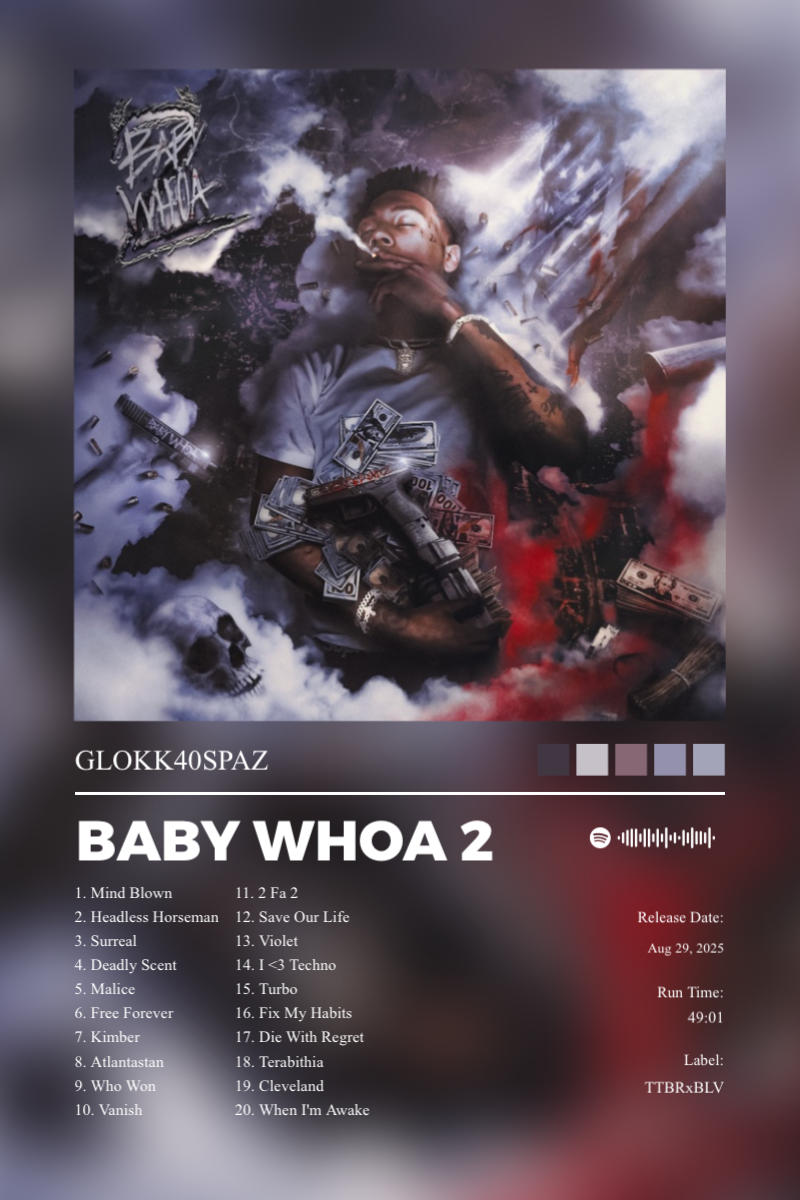 Album poster for Baby Whoa 2 by Glokk40Spaz