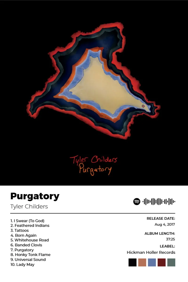 Purgatory · Purgatory · Tyler Childers · 2:3 Album poster for Purgatory by Tyler Childers