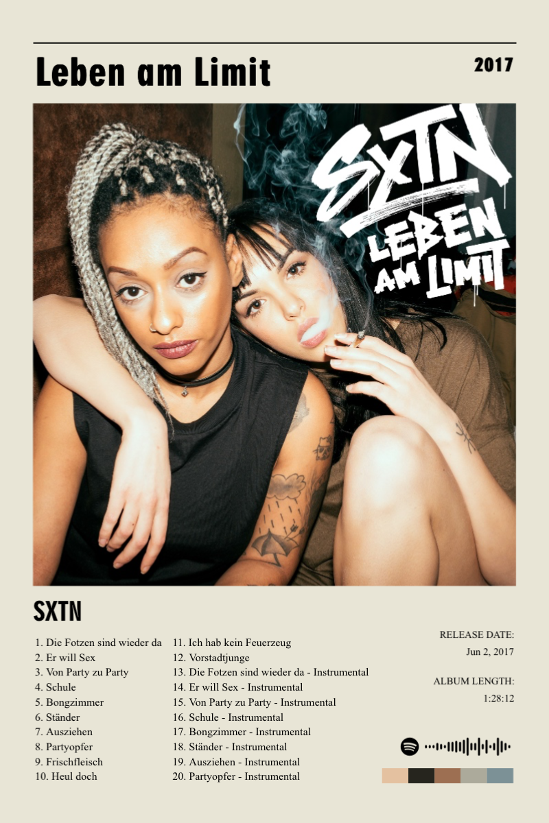 Album poster for Leben am Limit by SXTN