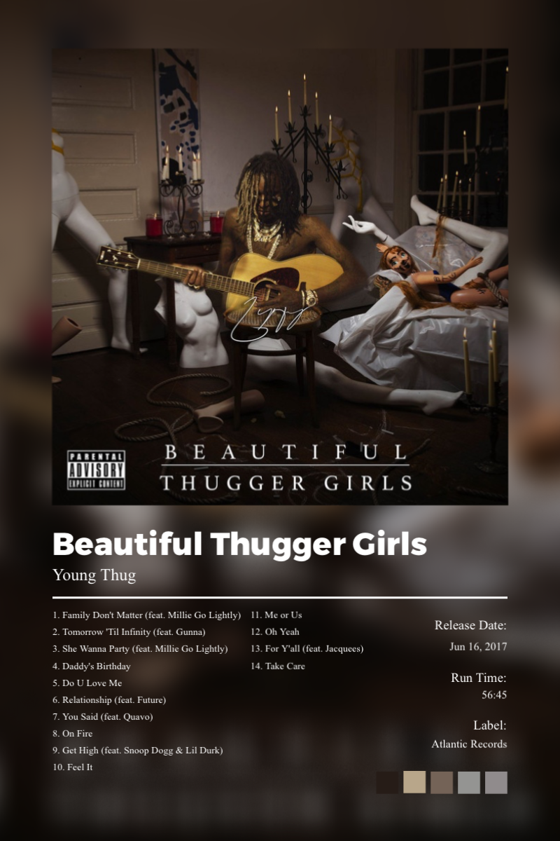 Beautiful Thugger Girls · Beautiful Thugger Girls · Young Thug · 2:3 Album poster for Beautiful Thugger Girls by Young Thug