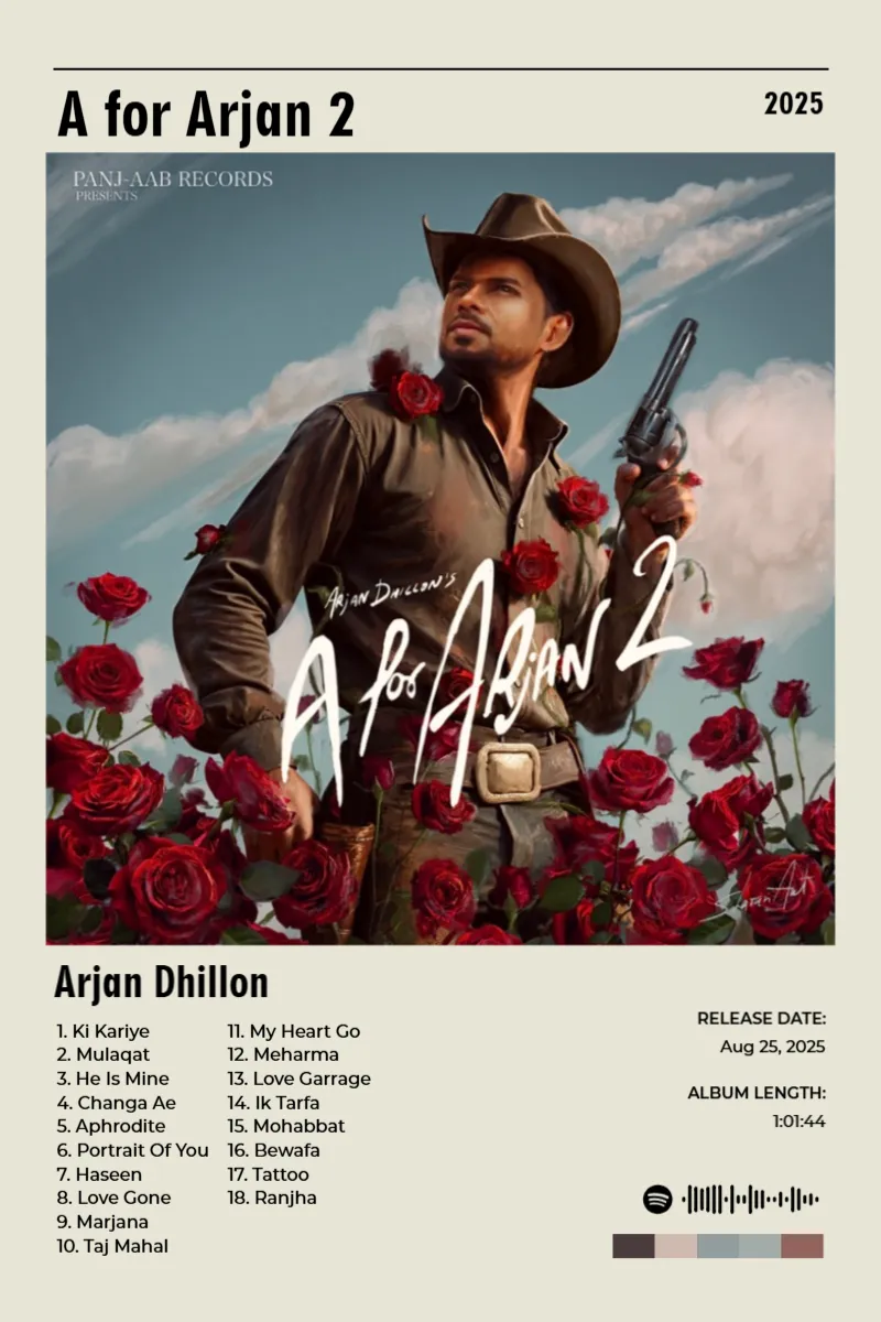 Album poster for A for Arjan 2 by Arjan Dhillon