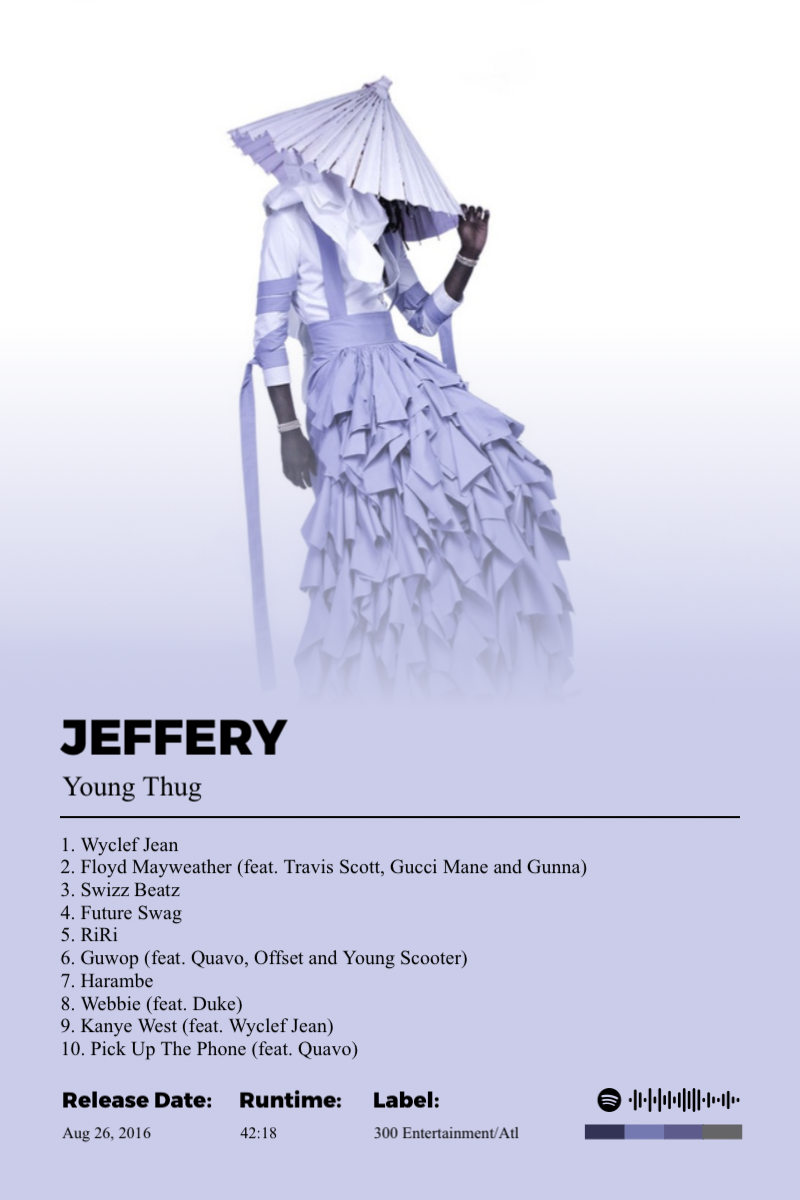 JEFFERY · JEFFERY · Young Thug · 2:3 Album poster for JEFFERY by Young Thug