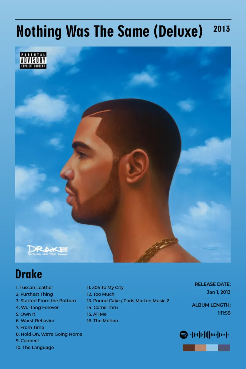 Nothing Was The Same (Deluxe) · Nothing Was The Same (Deluxe) · Drake · 2:3 Album poster for Nothing Was The Same (Deluxe) by Drake