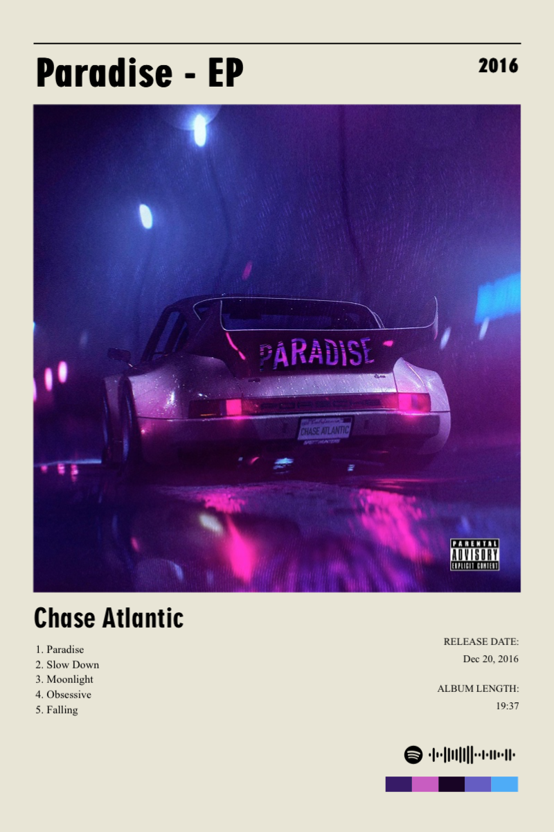 Album poster for Paradise - EP by Chase Atlantic