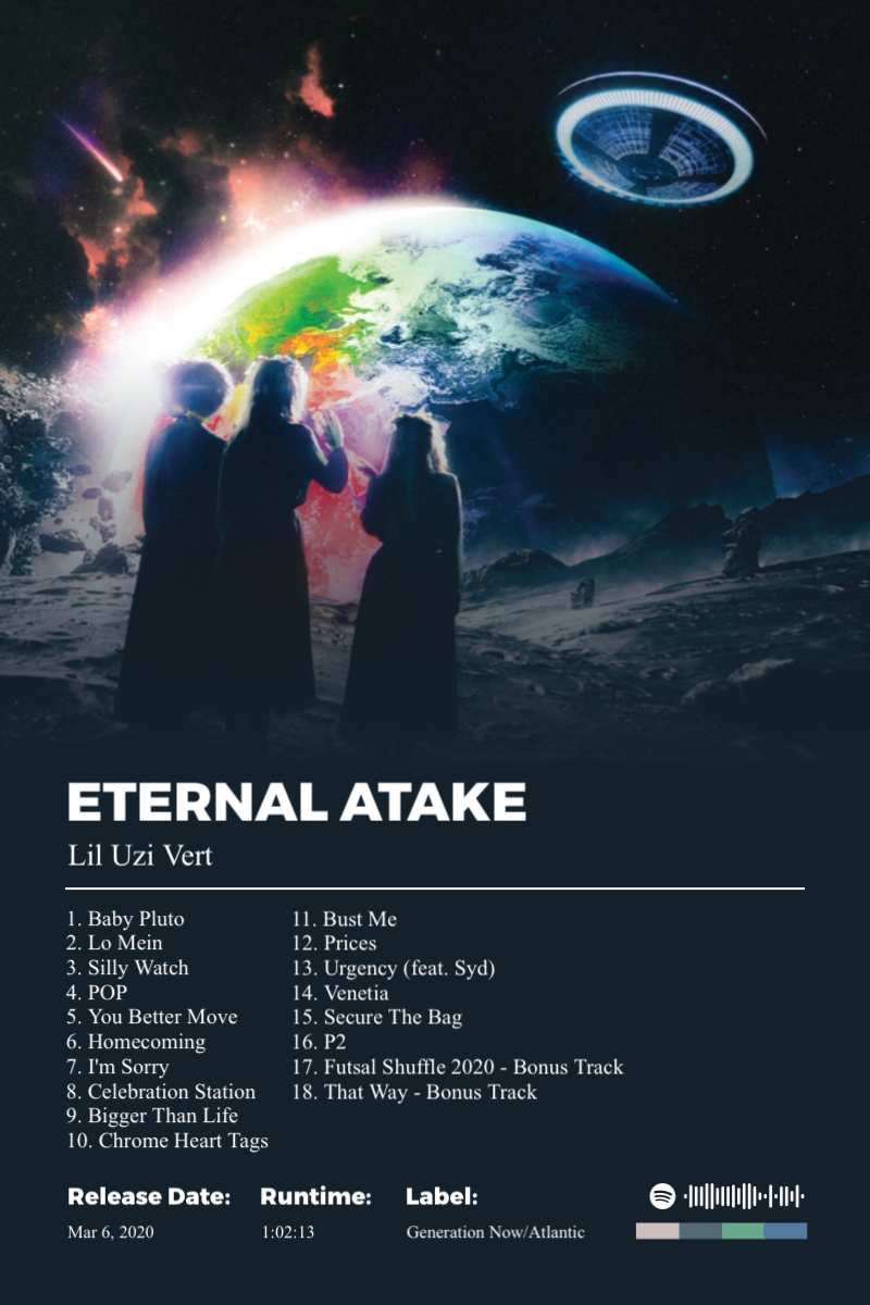 Album poster for Eternal Atake by Lil Uzi Vert