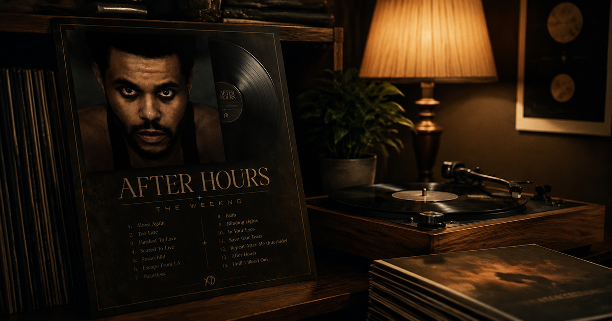 How to Design a Vinyl Record Poster at Home