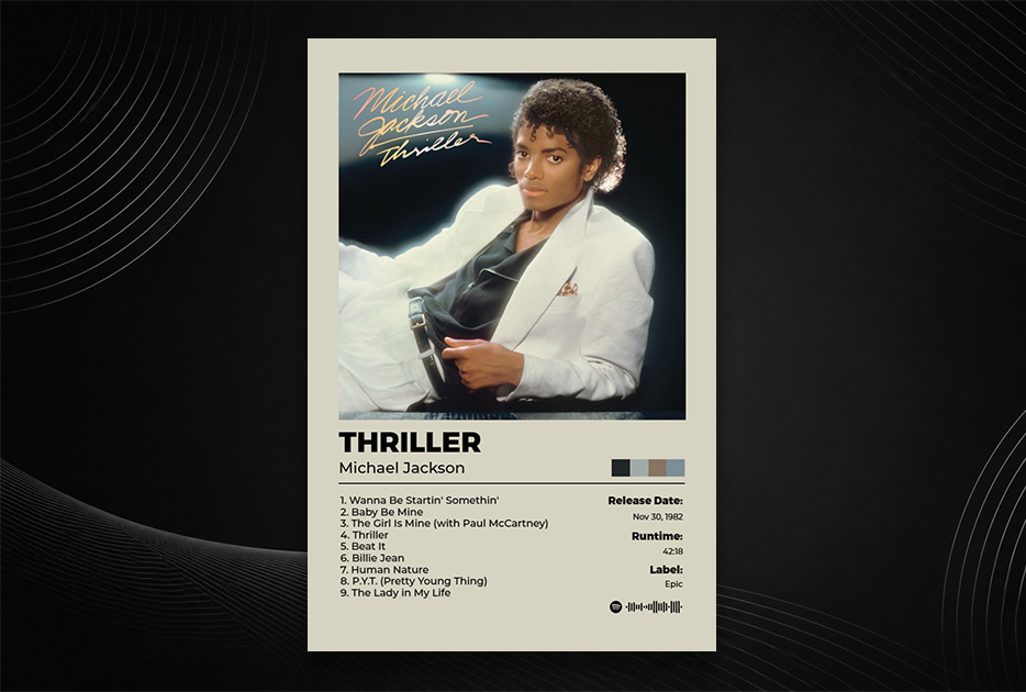 Thriller Michael Jackson RGB1