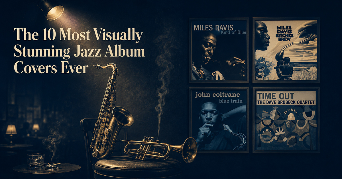 The 10 Most Visually Stunning Jazz Album Covers Ever
