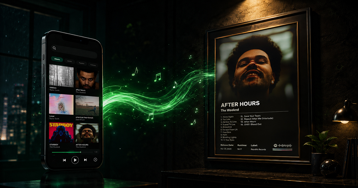 How to Make a Spotify Poster for Any Album