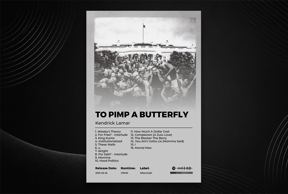 To Pimp A Butterfly Kendrick Lamar RGB1