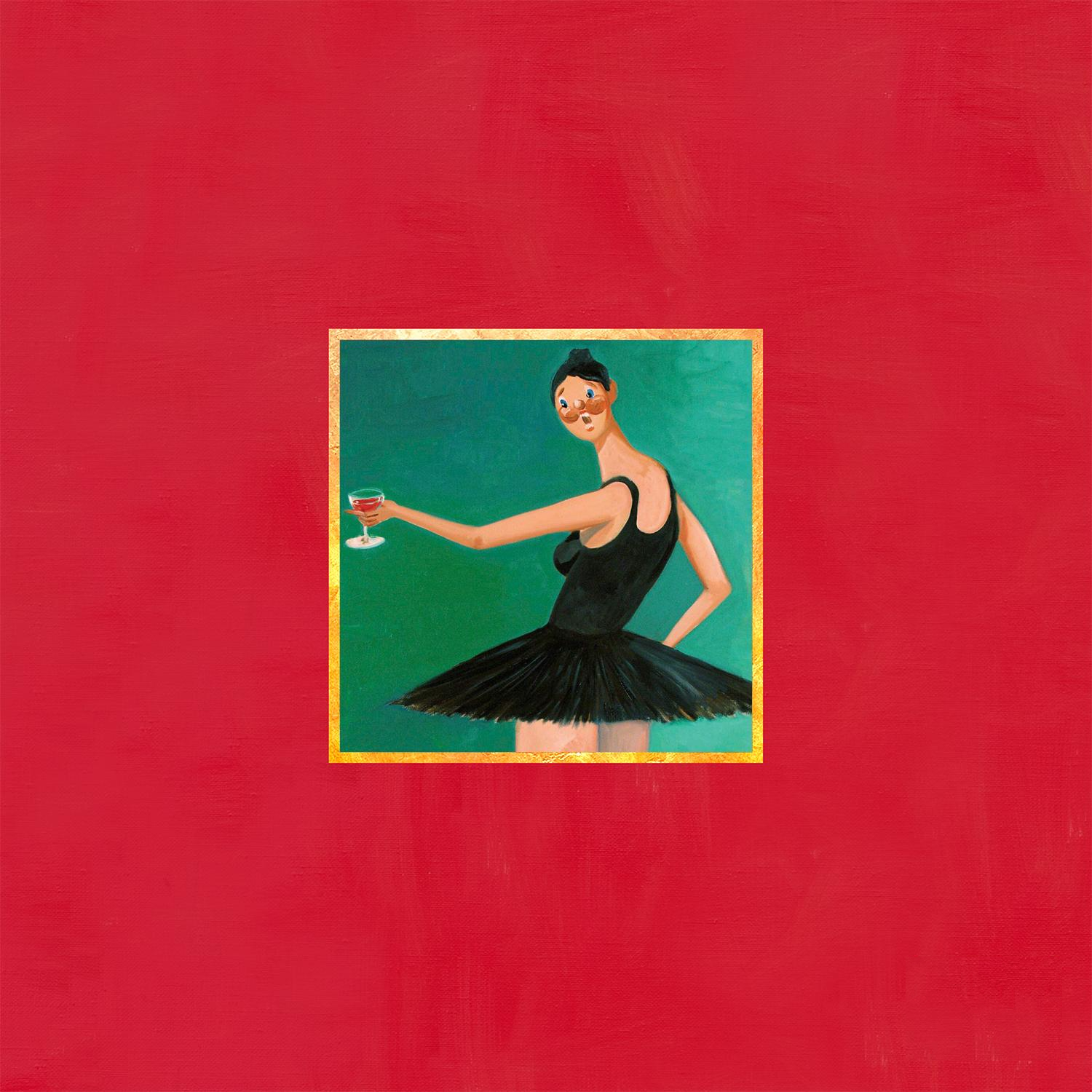 My Beautiful Dark Twisted Fantasy by Kanye West album cover